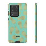 Caribbean Pineapple-Phone Case-Samsung Galaxy S20 Ultra-Glossy-Movvy