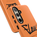 FLOW (Orange)-Phone Case-Movvy