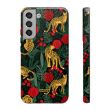 Cheetah-Phone Case-Samsung Galaxy S22 Plus-Glossy-Movvy