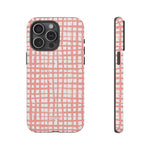 Seaside Plaid-Phone Case-iPhone 15 Pro Max-Matte-Movvy