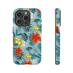 Hawaiian Flowers-Phone Case-iPhone 15 Pro-Matte-Movvy