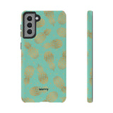Caribbean Pineapple-Phone Case-Samsung Galaxy S21 Plus-Matte-Movvy