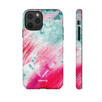 Aquaberry Brushstrokes-Phone Case-iPhone 11 Pro-Glossy-Movvy