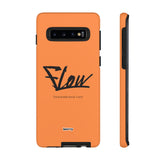 FLOW (Orange)-Phone Case-Samsung Galaxy S10-Glossy-Movvy