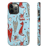 Cats and Lattes-Phone Case-iPhone 12 Pro Max-Matte-Movvy