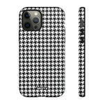 Houndstooth-Phone Case-iPhone 12 Pro-Glossy-Movvy