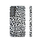 Spotted (Black)-Phone Case-Samsung Galaxy S21 FE-Matte-Movvy