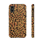 Tanned Leopard-Phone Case-iPhone X-Glossy-Movvy