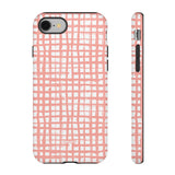 Seaside Plaid-Phone Case-iPhone 8-Glossy-Movvy