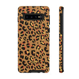 Tanned Leopard-Phone Case-Samsung Galaxy S10-Glossy-Movvy