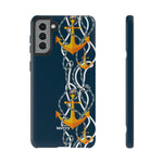 Anchored-Phone Case-Samsung Galaxy S21 Plus-Glossy-Movvy