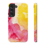 Sunset Watercolor-Phone Case-Samsung Galaxy S22-Glossy-Movvy