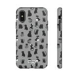 Black Cat-Phone Case-iPhone XS-Glossy-Movvy