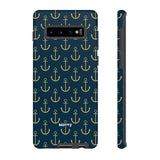 Gold Anchors-Phone Case-Samsung Galaxy S10 Plus-Matte-Movvy