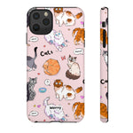 The Cat's Meow-Phone Case-iPhone 11 Pro Max-Matte-Movvy