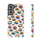 Rainbow Kiss-Phone Case-Samsung Galaxy S21-Matte-Movvy