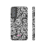 Laced Fleurs-Phone Case-Samsung Galaxy S21 FE-Glossy-Movvy