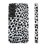 Spotted (Black)-Phone Case-Samsung Galaxy S22-Glossy-Movvy