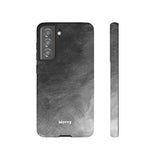 Grayscale Brushstrokes-Phone Case-Samsung Galaxy S21 FE-Matte-Movvy