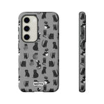 Black Cat-Phone Case-Samsung Galaxy S23-Matte-Movvy