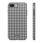 Houndstooth-Phone Case-iPhone 8 Plus-Glossy-Movvy