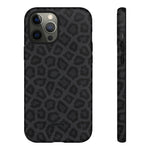 Onyx Leopard-Phone Case-iPhone 12 Pro Max-Matte-Movvy