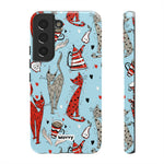 Cats and Lattes-Phone Case-Samsung Galaxy S22-Glossy-Movvy