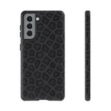 Onyx Leopard-Phone Case-Samsung Galaxy S21-Matte-Movvy