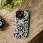 Laced Fleurs-Phone Case-Printify-Movvy