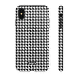Houndstooth-Phone Case-iPhone XS MAX-Matte-Movvy