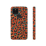 Ruby Leopard-Phone Case-Google Pixel 5 5G-Glossy-Movvy