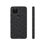 Onyx Leopard-Phone Case-Google Pixel 5 5G-Matte-Movvy