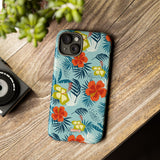 Hawaiian Flowers-Phone Case-Movvy