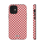 Gingham-Phone Case-iPhone 12 Mini-Matte-Movvy