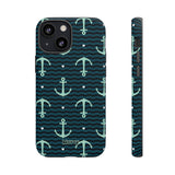 Anchor Hearts-Phone Case-iPhone 13 Mini-Matte-Movvy