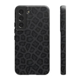 Onyx Leopard-Phone Case-Samsung Galaxy S22-Matte-Movvy
