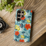 Hawaiian Flowers-Phone Case-Movvy