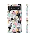 Cat Lady-Phone Case-Google Pixel 6-Glossy-Movvy