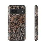Laced in the Nude-Phone Case-Google Pixel 7-Glossy-Movvy