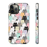 Cat Lady-Phone Case-iPhone 12 Pro-Matte-Movvy