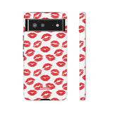 Red Lips-Phone Case-Google Pixel 6-Matte-Movvy