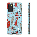 Cats and Lattes-Phone Case-Samsung Galaxy S20-Matte-Movvy