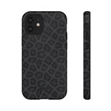 Onyx Leopard-Phone Case-iPhone 12 Mini-Glossy-Movvy