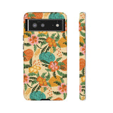 Mango Flowers-Phone Case-Google Pixel 6-Matte-Movvy