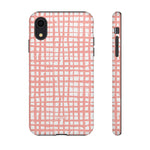 Seaside Plaid-Phone Case-iPhone XR-Matte-Movvy