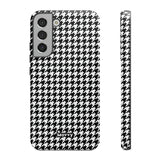 Houndstooth-Phone Case-Samsung Galaxy S22 Plus-Matte-Movvy