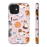 The Cat's Meow-Phone Case-iPhone 12-Glossy-Movvy