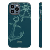 Wheel and Anchor-Phone Case-iPhone 13 Pro Max-Glossy-Movvy