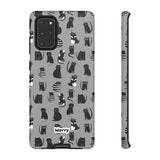 Black Cat-Phone Case-Samsung Galaxy S20+-Matte-Movvy