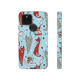 Cats and Lattes-Phone Case-Google Pixel 5 5G-Glossy-Movvy